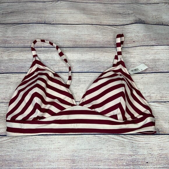 Old Navy Other - NWT Old Navy Striped Swim Bikini Top Size XL